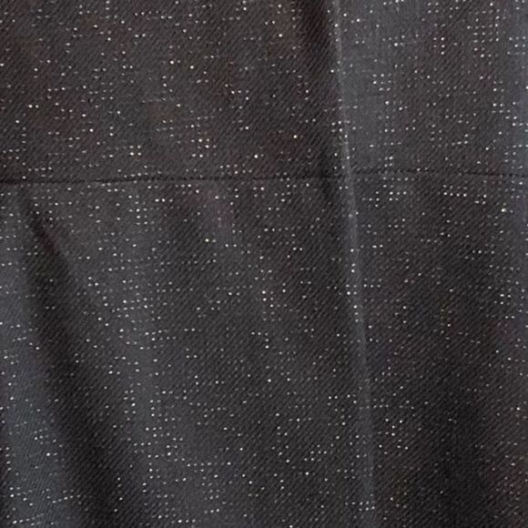 Worthington Black Metallic Princess Cut Coat - Picture 4 of 7